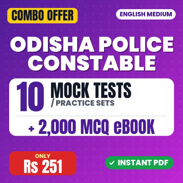 Odisha Police Constable combo