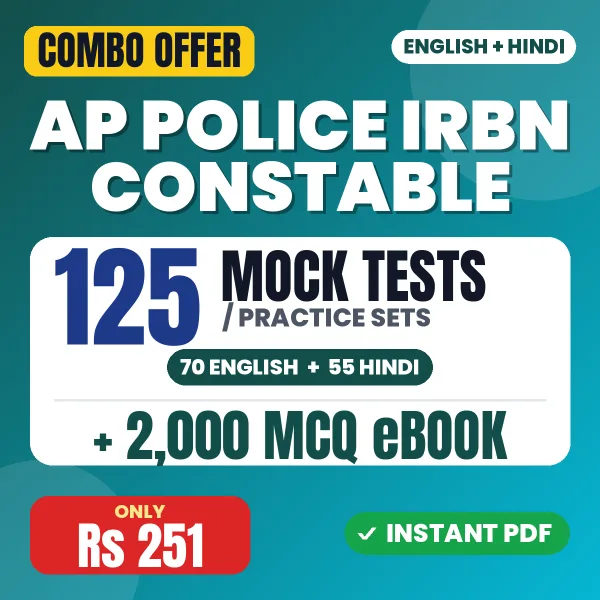 AP Police IRBN Constable combo