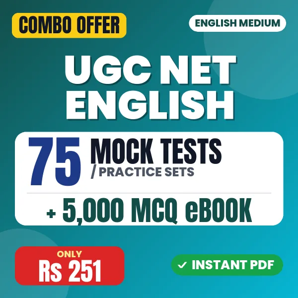UGC NET English combo