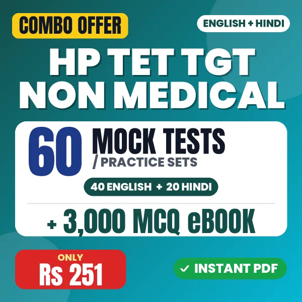 HP TET TGT Non Medical combo