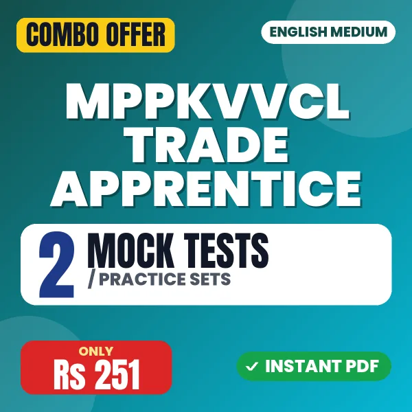 MPPKVVCL Trade Apprentice Exam (Electronics & Telecommunication) – 2 Most Important Mock Tests / Practice Sets | English Medium PDF Download
