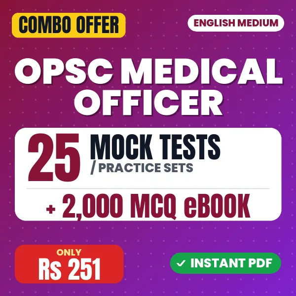 OPSC Medical Officer combo