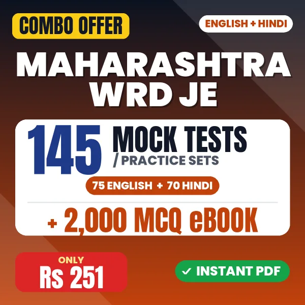 Maharashtra WRD JE combo