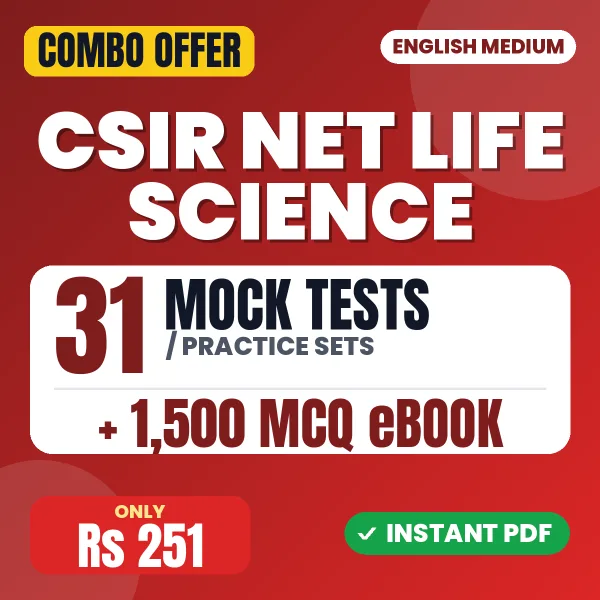 CSIR NET Life Science combo