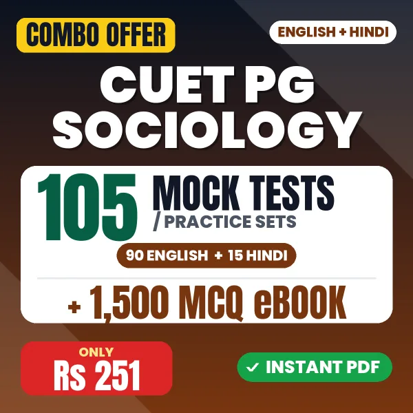 CUET PG Sociology combo