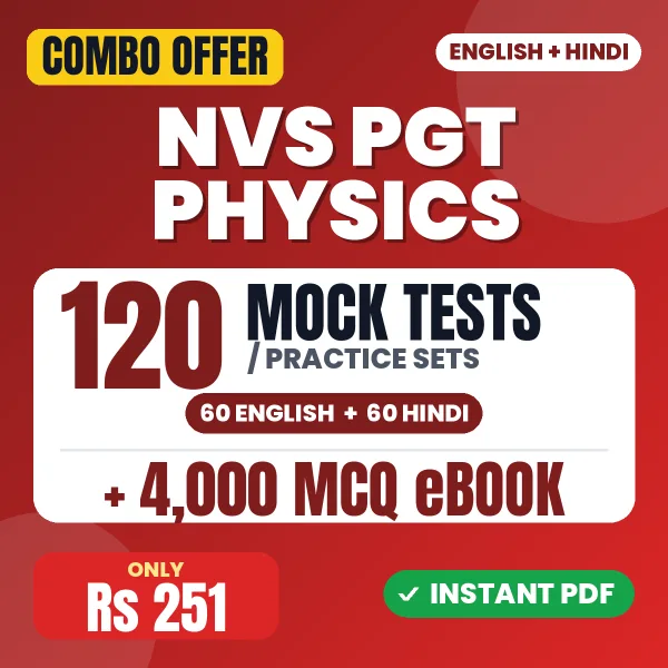 NVS PGT Physics combo