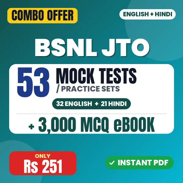 BSNL JTO combo