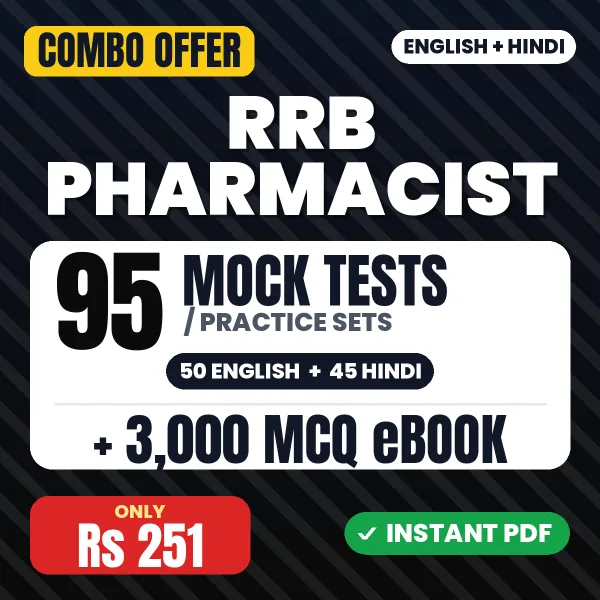RRB Pharmacist combo