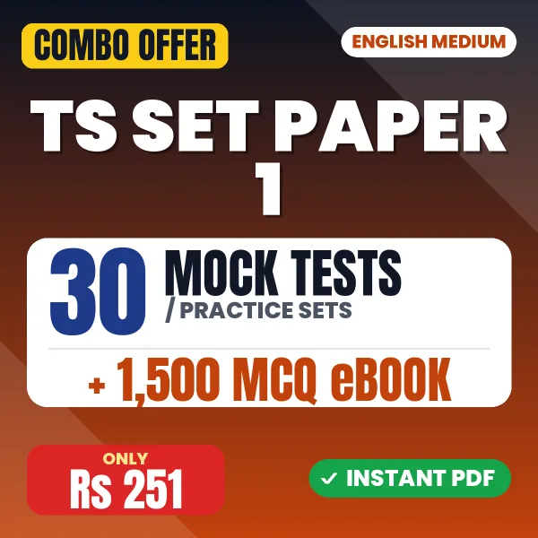 TS SET Paper 1 combo