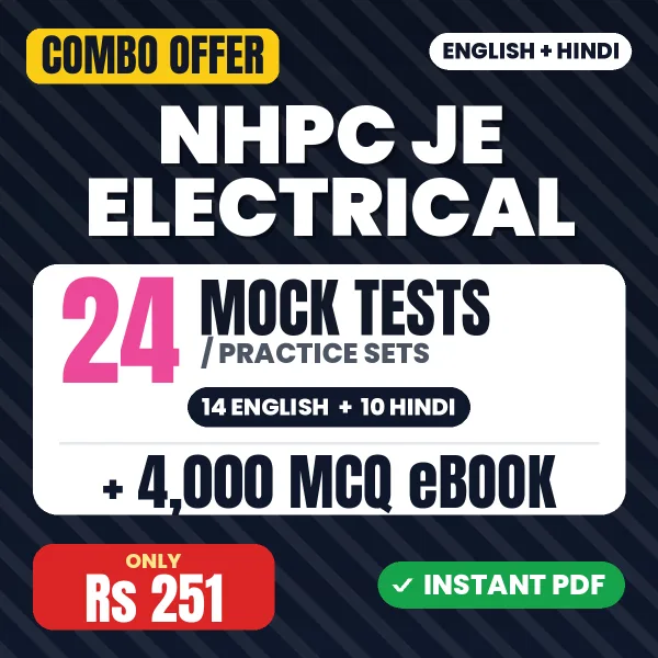 NHPC JE Electrical combo