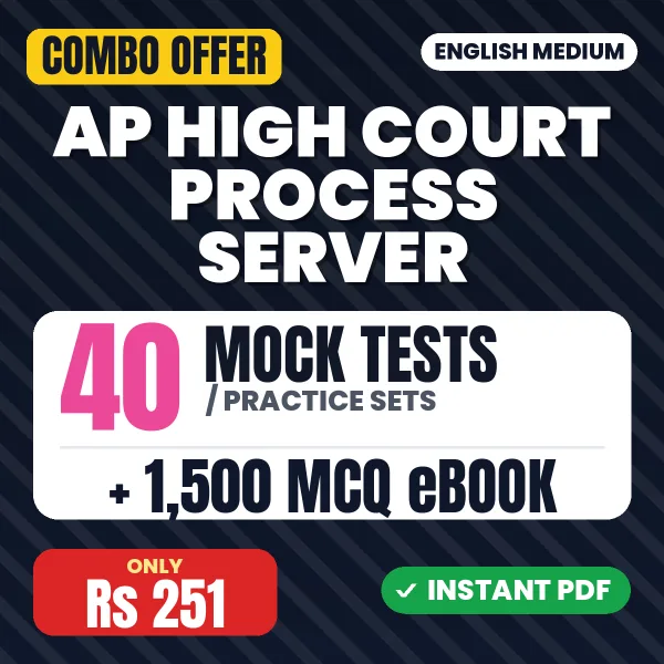 AP High Court Process Server combo