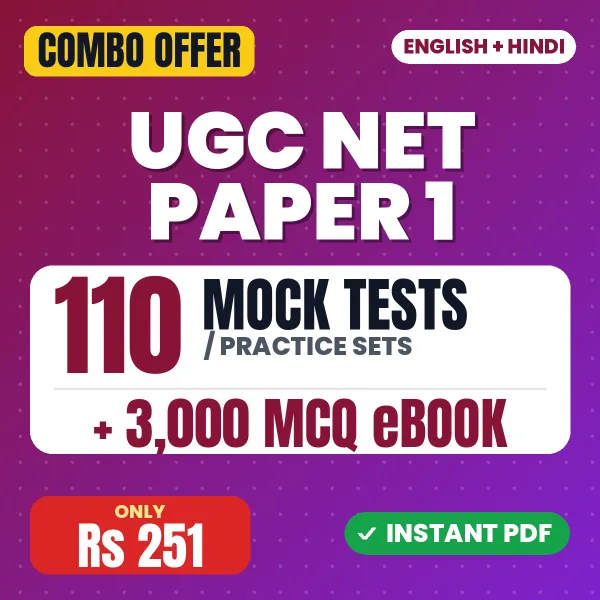 UGC NET Paper 1 combo