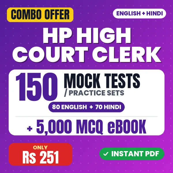HP High Court Clerk combo