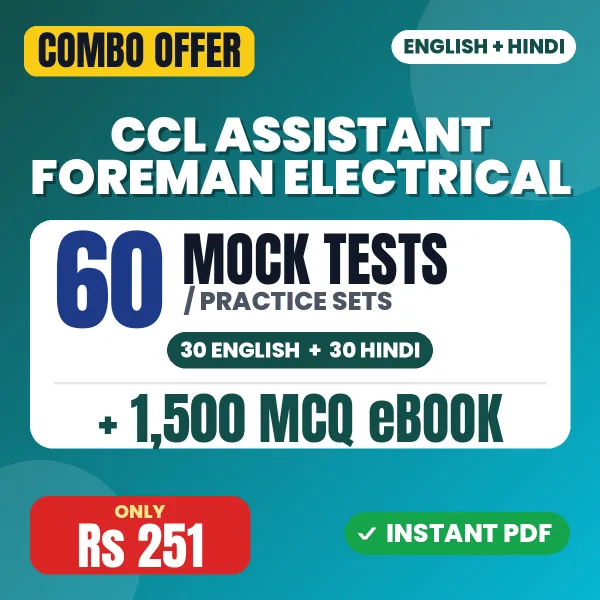 CCL Assistant Foreman Electrical combo