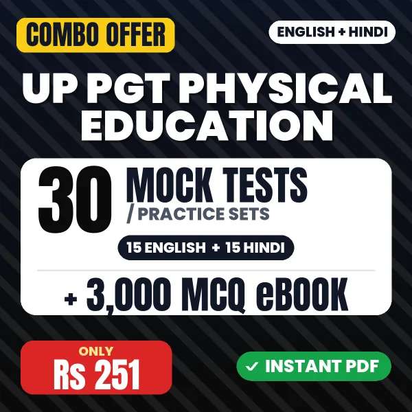 UP PGT Physical Education combo