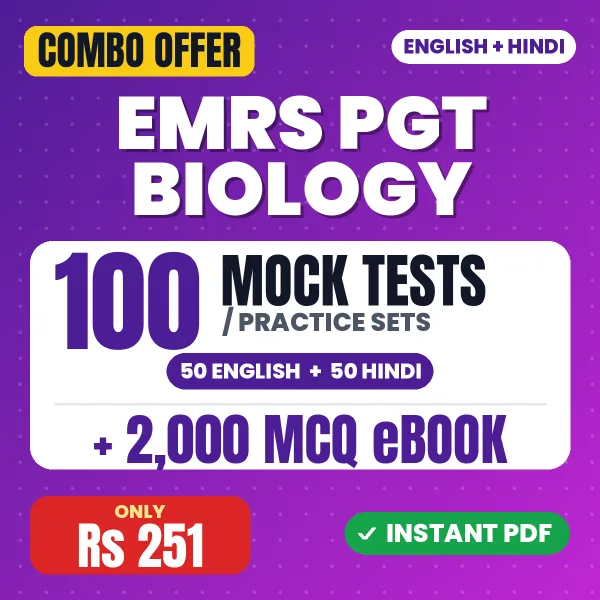EMRS PGT Biology combo