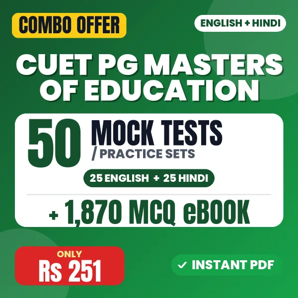 CUET PG Masters of Education combo