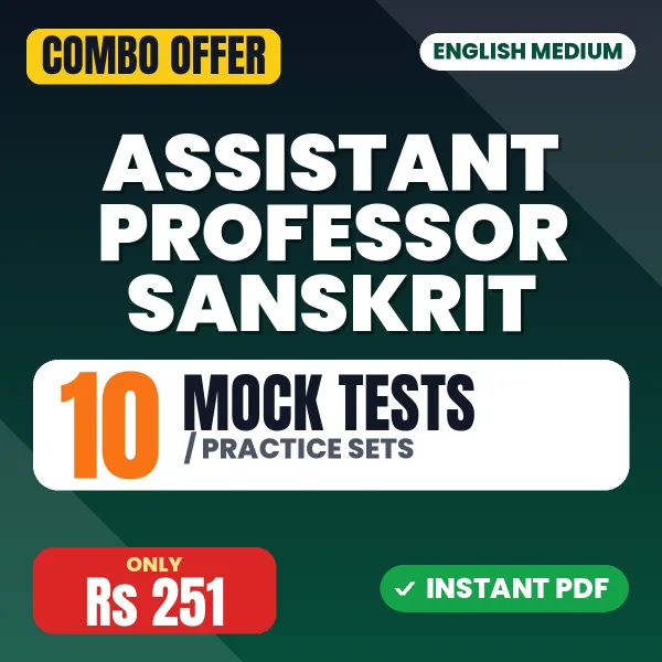 Assistant Professor Sanskrit combo