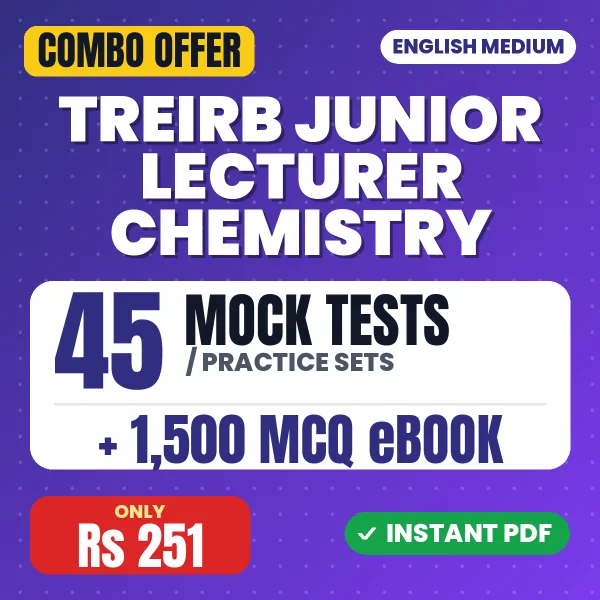 TREIRB Junior Lecturer Chemistry combo