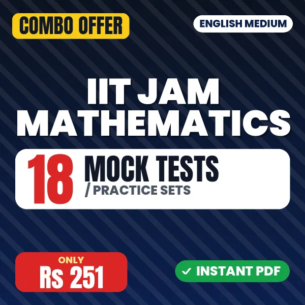 IIT JAM Mathematics combo