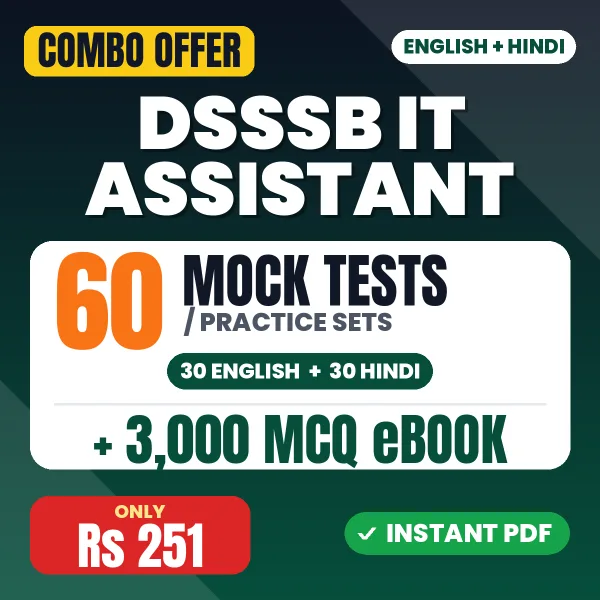DSSSB IT Assistant combo