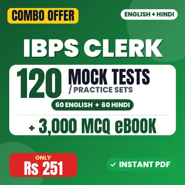IBPS Clerk combo