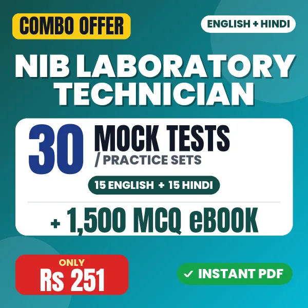 NIB Laboratory Technician combo