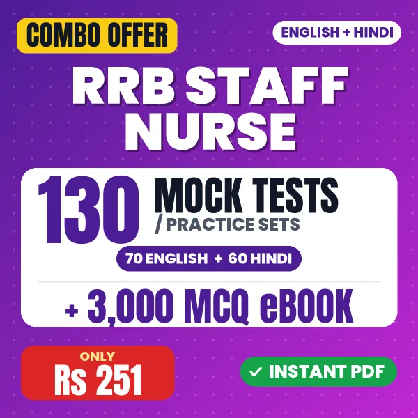 RRB Staff Nurse combo