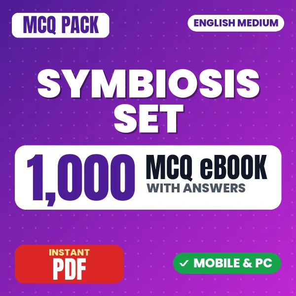 Symbiosis SET Exam – 1000 MCQ eBook with Answers | English Medium PDF Download