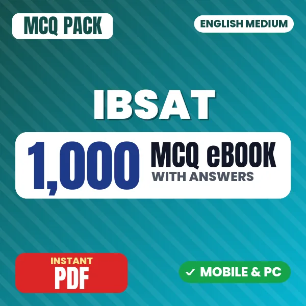 IBSAT Exam – 1000 MCQ eBook with Answers | English Medium PDF Download