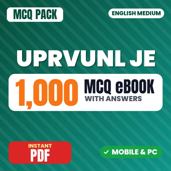 UPRVUNL Junior Engineer Exam (Civil) – 1000 MCQ eBook with Answers | English Medium PDF Download