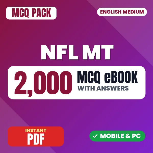NFL Management Trainee Exam (Finance & Accounts) – 2000 MCQ eBook with Answers | English Medium PDF Download