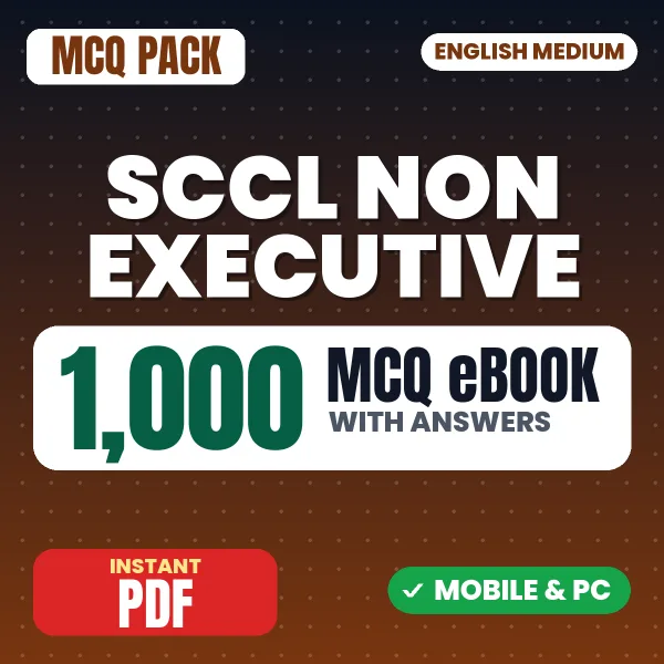 SCCL Non Executive Electrical Exam – 1000 MCQ eBook with Answers | English Medium PDF Download