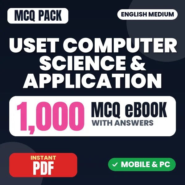 Uttarakhand SET Computer Science & Application Exam – 1000 MCQ eBook with Answers | English Medium PDF Download