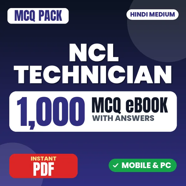 NCL Technician Radiographer Exam – 1000 MCQ eBook with Answers | Hindi Medium PDF Download