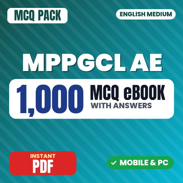 MPPGCL AE (Electrical) Exam – 1000 MCQ eBook with Answers | English Medium PDF Download