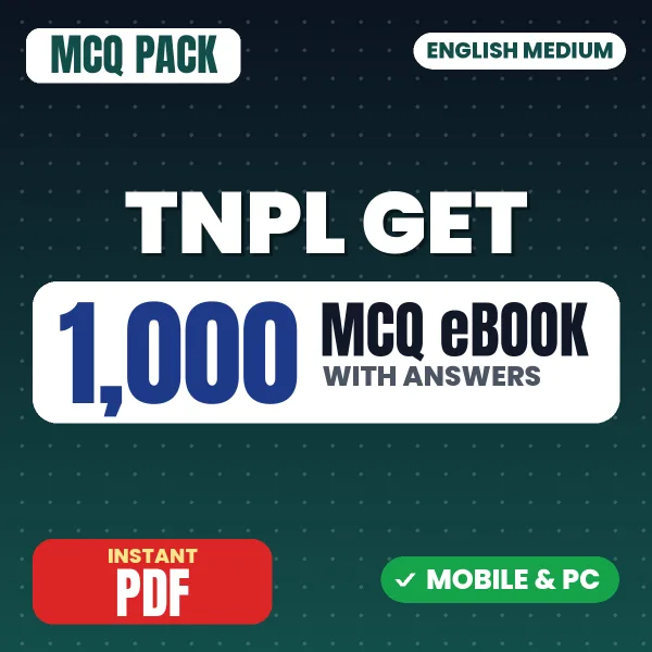 TNPL Graduate Engineer Trainee Exam (Civil Engineering) – 1000 MCQ eBook with Answers | English Medium PDF Download