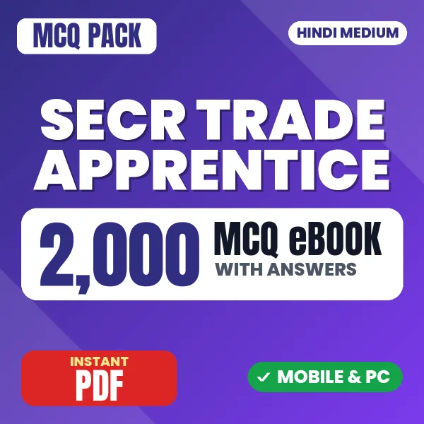 SECR Trade Apprentice Exam (Electrician) – 2000 MCQ eBook with Answers | Hindi Medium PDF Download