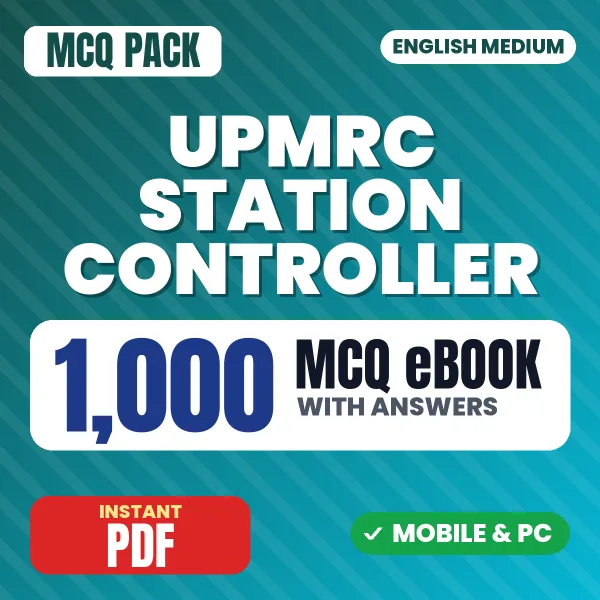 UPMRC Station Controller (Electrical) Exam – 1000 MCQ eBook with Answers | English Medium PDF Download