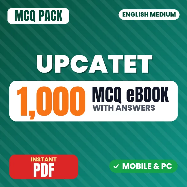 UPCATET PCM Exam – 1000 MCQ eBook with Answers | English Medium PDF Download