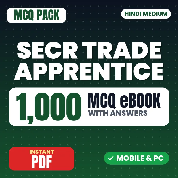 SECR Trade Apprentice Exam (Electrician) – 1000 MCQ eBook with Answers | Hindi Medium PDF Download