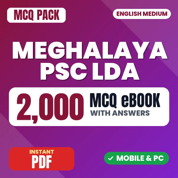 MPSC LDA Exam – 2000 MCQ eBook with Answers | English Medium PDF Download