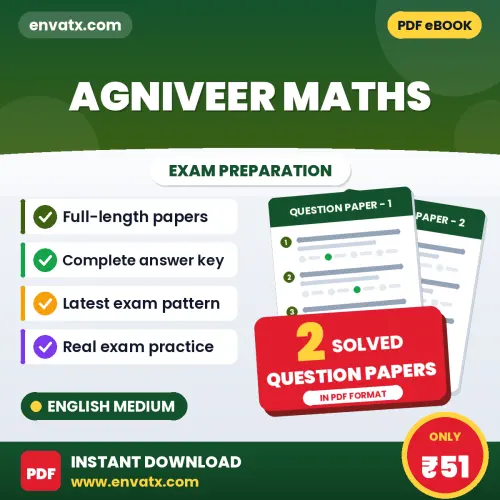 Practice for Agniveer Maths Exam at Home – 2 Question Papers PDF in English with Answers