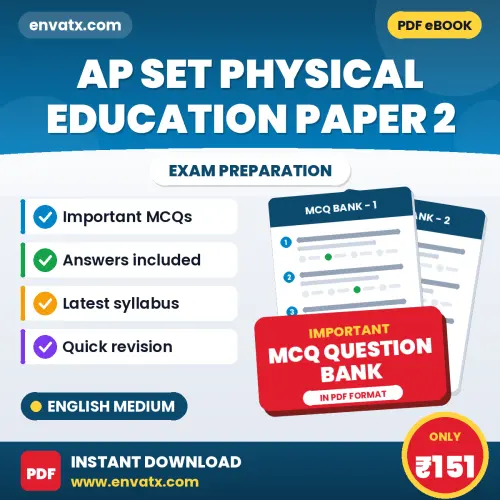 Crack AP SET Physical Education Paper 2 Exam with This MCQ Practice Book PDF in English – Instant Download