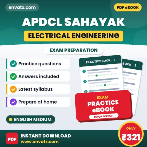 Best Digital Book for APDCL Sahayak (Electrical Engineering) Exam in English | Latest Syllabus-Based Practice Questions