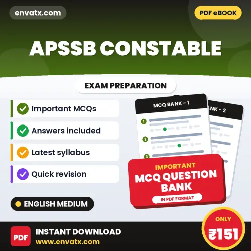 Crack APSSB Constable Exam with This MCQ Practice Book PDF in English – Instant Download