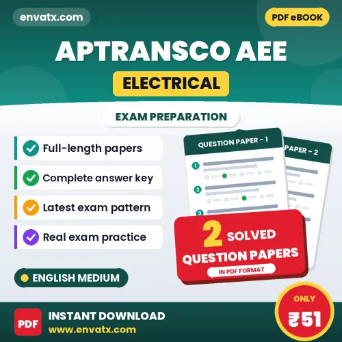 Test Your APTRANSCO AEE (Electrical) Exam Preparation – 2 Solved Question Papers in PDF Format (English)
