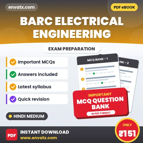 Download BARC Electrical Engineering Exam MCQ PDF in Hindi – Important Objective Questions with Answers