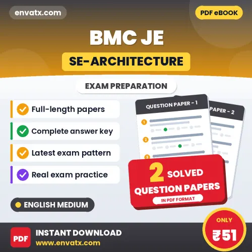 Download 2 BMC JE (SE-Architecture) Question Papers PDF (English) Based on the Latest Exam Pattern