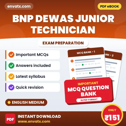 Crack BNP Dewas Junior Technician Exam with This MCQ Practice Book PDF in English – Instant Download
